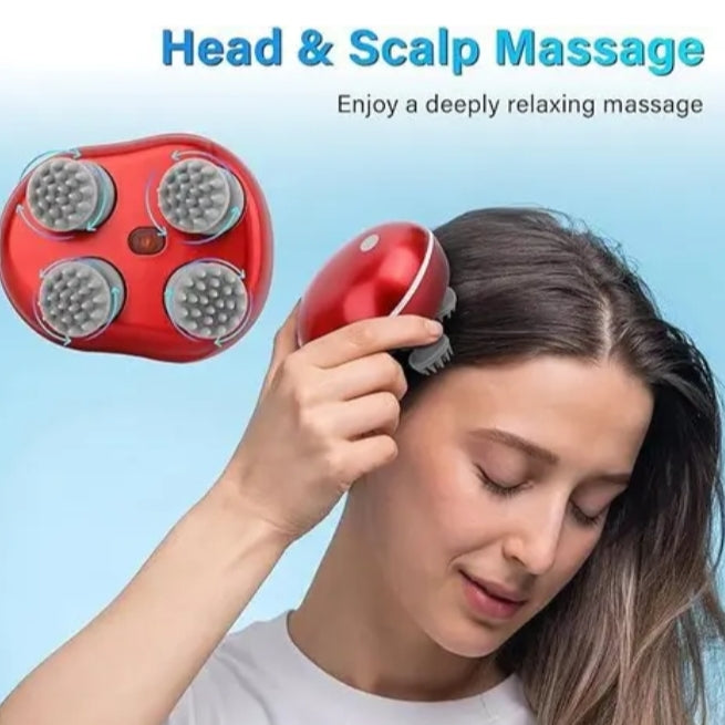 Smart Electric Scalp Massager β Deep Relaxation, Stress Relief & Better Hair Care (USB Rechargeable)