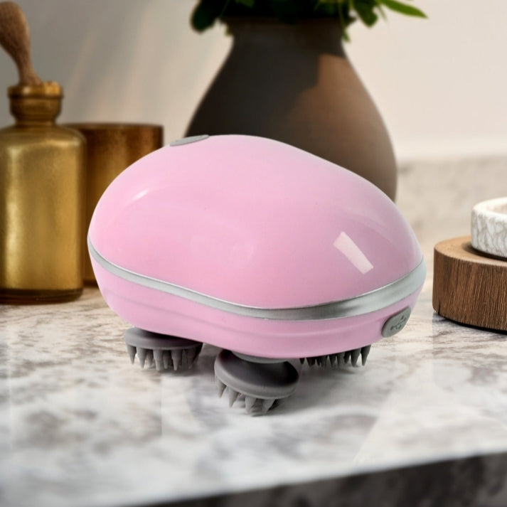 Smart Electric Scalp Massager – Deep Relaxation, Stress Relief & Better Hair Care (USB Rechargeable)